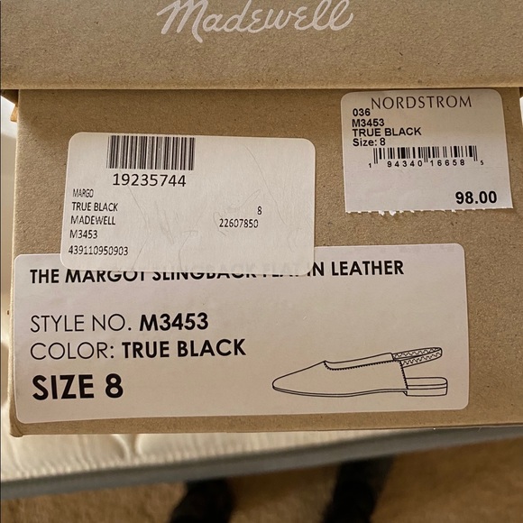 - Madewell Margo slingback flats - Picture 7 of 12